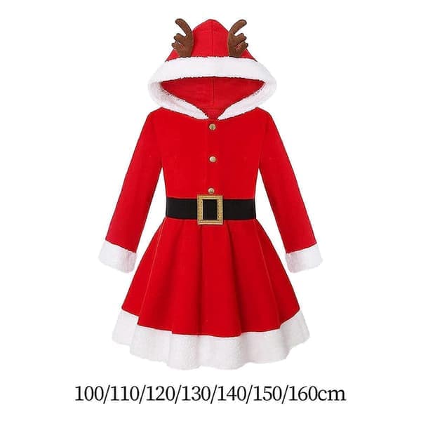Julekostyme Julekjole Elghette Juleantrekk Elegant Høst Vinter-lingling} 100cm 100cm