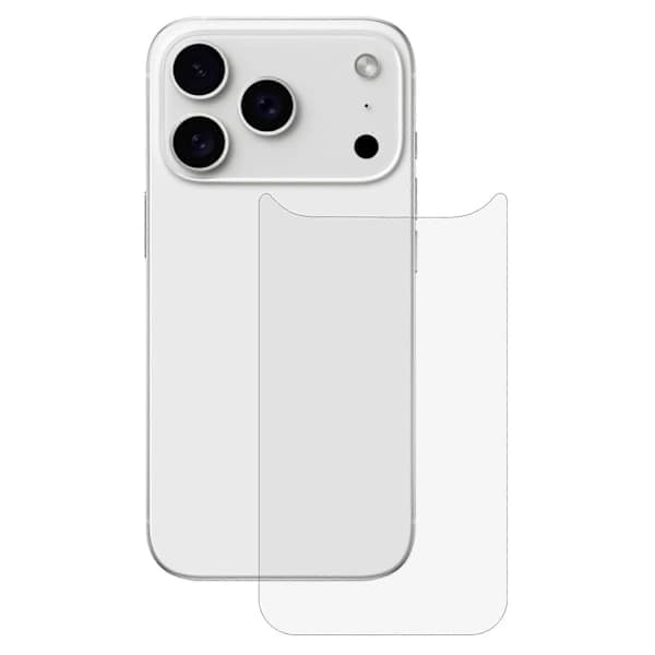 Kompatibel med iPhone 17 Pro bakdeksel Hydrogel matt TPU-telefonbakfilm - Glad