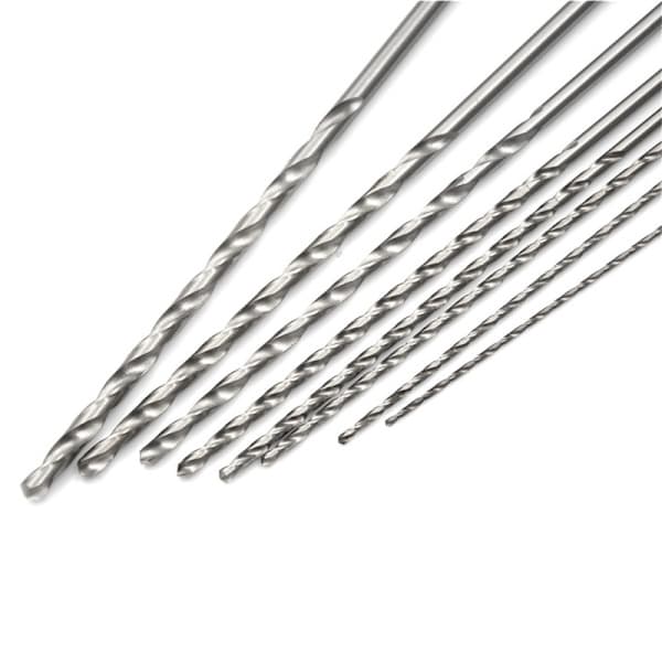 1 st 1,5~5 mm Diameter Extra Lång HSS Rak Skaft Borr Twist 0 2*160mm 2*160mm