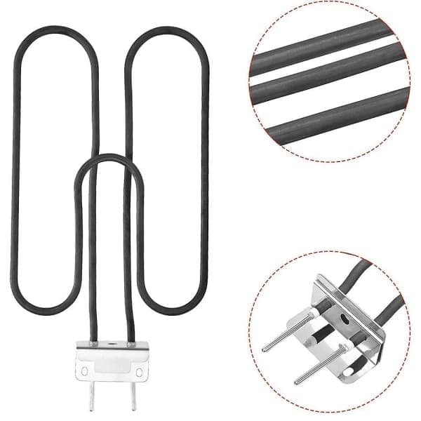 Grillvarmer for Weber elektrisk grill 66631 / 65621 varmeelement (230v 2200w) Q140 / Q1400 Eu（CA）