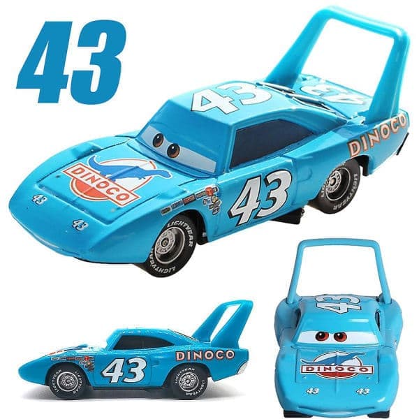 Disney Cars nr. 43 Dinoco The King Die-Cast Bil - Perfekt til børns samlinger