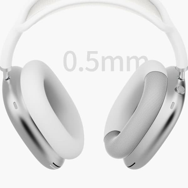 INF Öronkuddar för Airpods Max Hörlurar Vita White