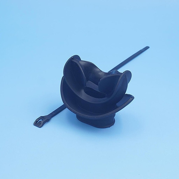 1/2/3/5 sukellusregulaattori ja snorkkeli suukappale musta 5.1x5cm 1 sarja Black 5.1x5cm 1Set