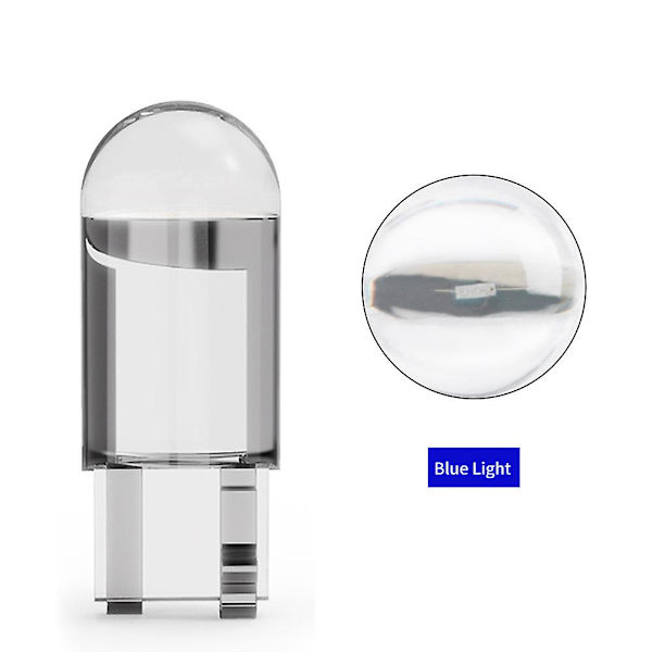 T10 501 Led Auton Sivuvalopolttimot Virheetön Canbus Cob Xenon W5w Sivuvalo Blue light