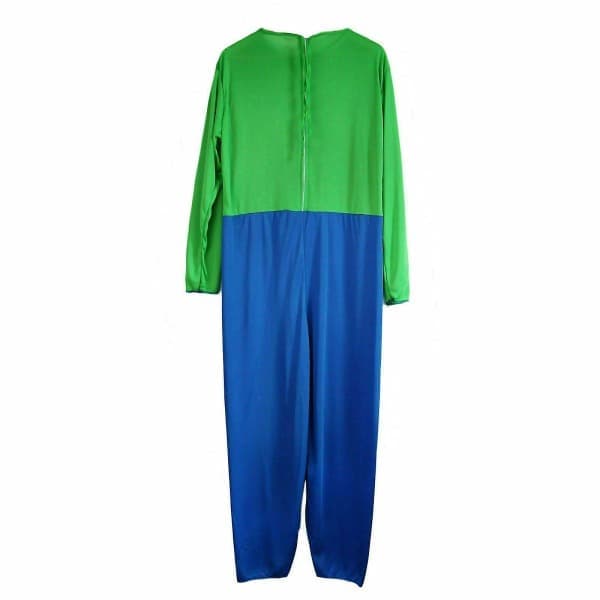 Super Mario Bros -cosplay-asu miehille - vihreä S[JUN] vihreä Green S