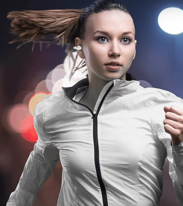 5.3 Øreklips Ikke-in-ear Trådløse Bluetooth Sports Hovedtelefoner Vit