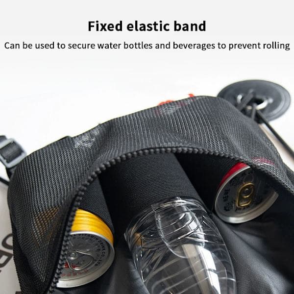 Padlebrett Mesh Bag Kajakk Surf Oppbevaringsveske Stand Up Paddle Onesize