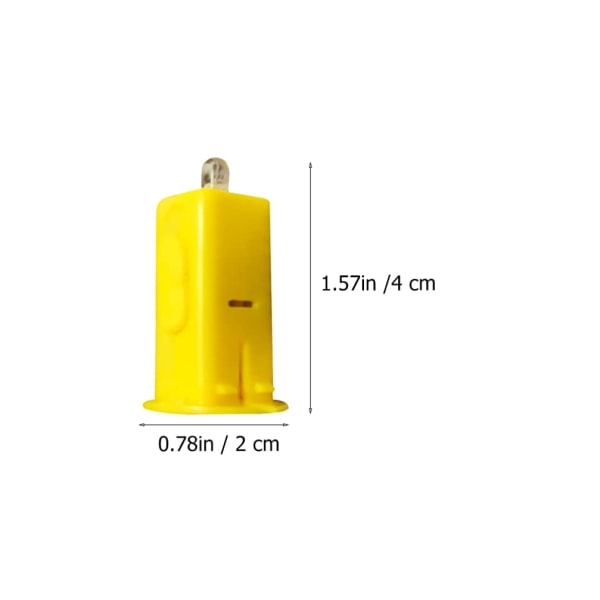 20 LED-lanterner Batteridrevne små LED-lamper