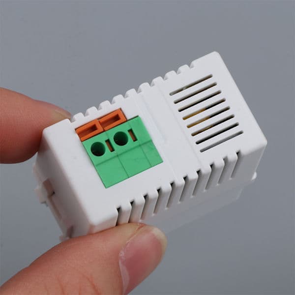 USB-strøm 220V 5V Transformator 2.1A USB-ladekontakt S Hvit