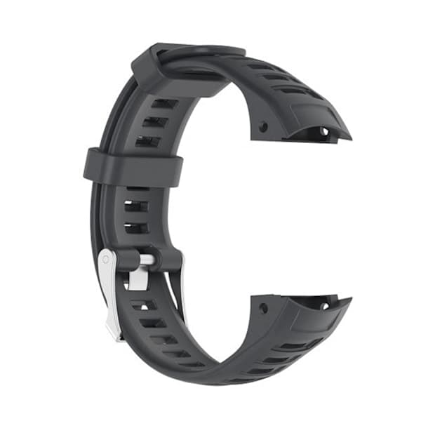 Silikoniranneke Garmin Instinct/Esports/Tide/Solar Grey -kelloon Grey
