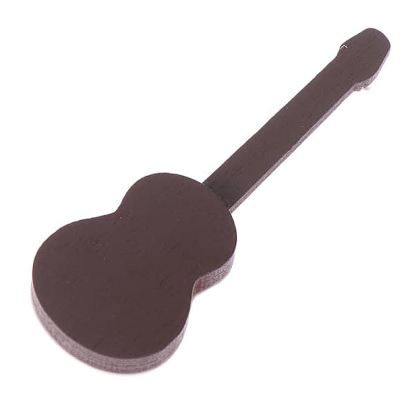 1:12 Dockskåp Miniatyr Gitarr Tillbehör Instrument Dockhus En Storlek
