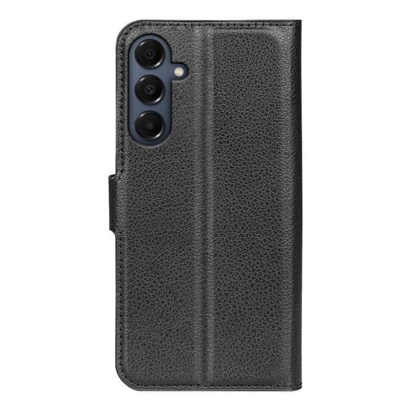 Litchi tekstur telefoncover til Samsung Galaxy A17 5G[JUN] Svart