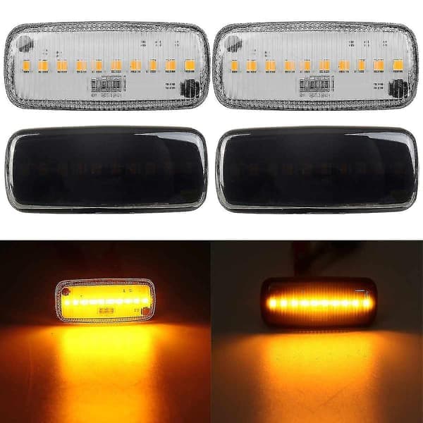 For Chrysler 200 300c Sebring Dodge Caliber Nitro Blinklys Svart