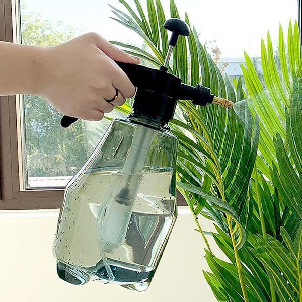 1.5L Håndtrykksprøyte Manuell Luftpumpe Hagedesinfeksjon mørk Grå 1500ml dark Gray
