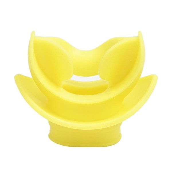 1/2/3/5 Sukellussuuttimen ja snorkkeliletkun suukappale keltainen 5.1x5cm 1 setti Yellow 5.1x5cm 1Set