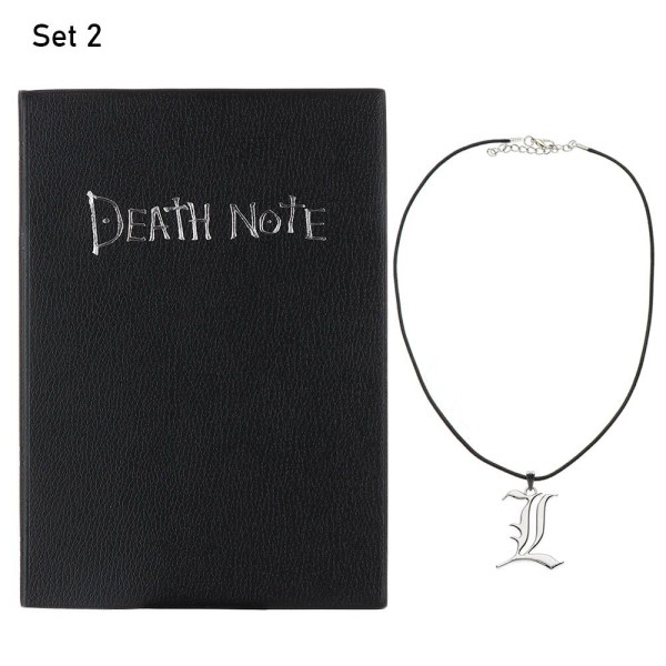 Anime Death Notebook Sæt 4 Set 4