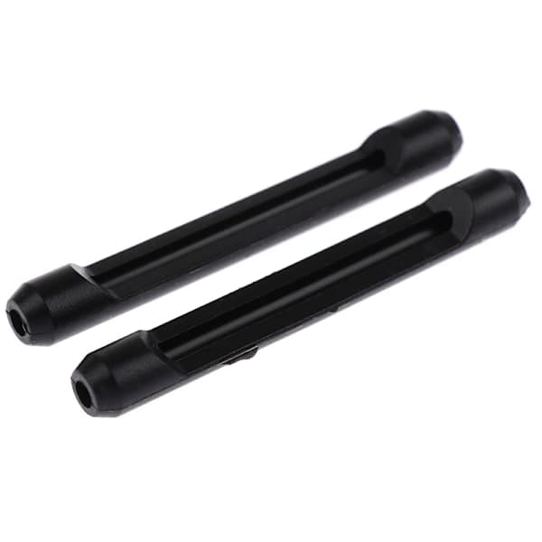 Briller Anti-Slip Silikone Ørekrog Stang Top Holder Brille Sort