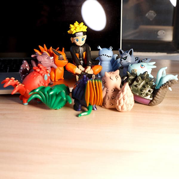 11 st/set 5-8cm Actionfigurer Leksaker Mini Samlarobjekt Modell Dockor Flerfärgade OneSize