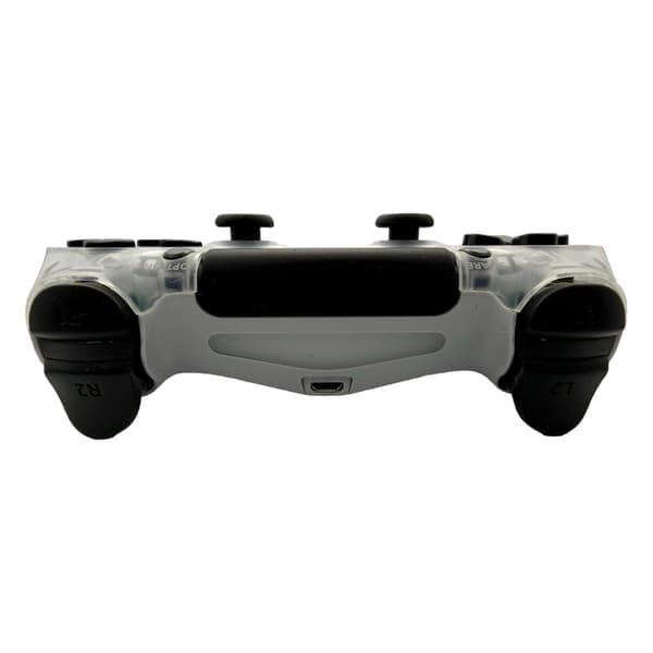 Trådløs kontroller dobbel vibrasjonsspill joystick kontroller for Ps4 kontroller/Slim/Pro, kompatibel med PS4 konsoll transparent Transparent