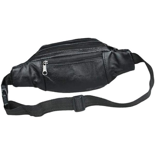 Matkailun crossbody-laukut naisille Vyötärölaukku Säädettävällä vyöllä Aito nahkainen vyölaukku PU nahkainen vyölaukku Vyölaukku