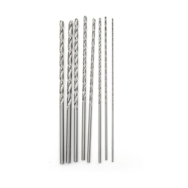 1 st 1,5~5 mm Diameter Extra Lång HSS Rak Skaft Borr Twist 0 2*160mm 2*160mm