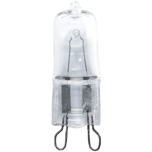 G9 Halogenlampe 20W 230V Varmhvit 2700K, 10-pakning