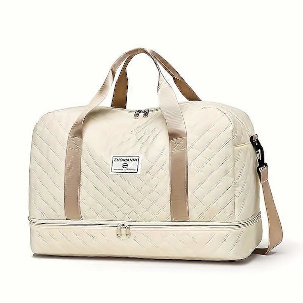 Luksuriøs Oversized Duffel Bag - Stilfuld & Holdbar med Vandtæt Rum Multi-Funktionel Carr Black