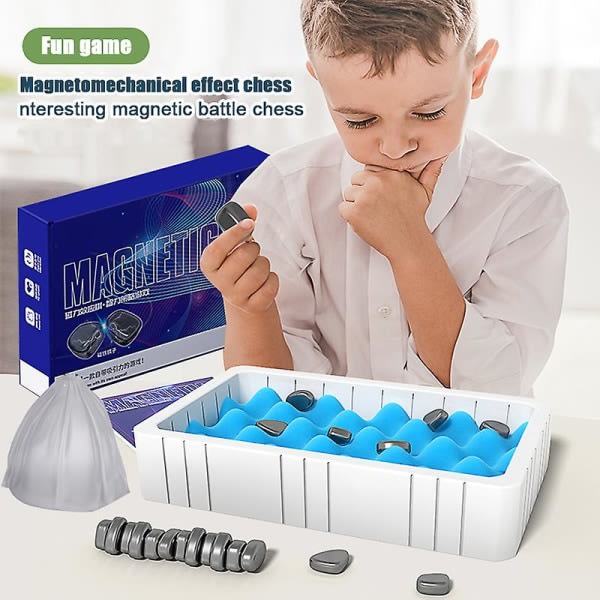 Magneettinen set Hauska vanhempien ja lasten välinen interaktiivinen shakkipeli A1 A1