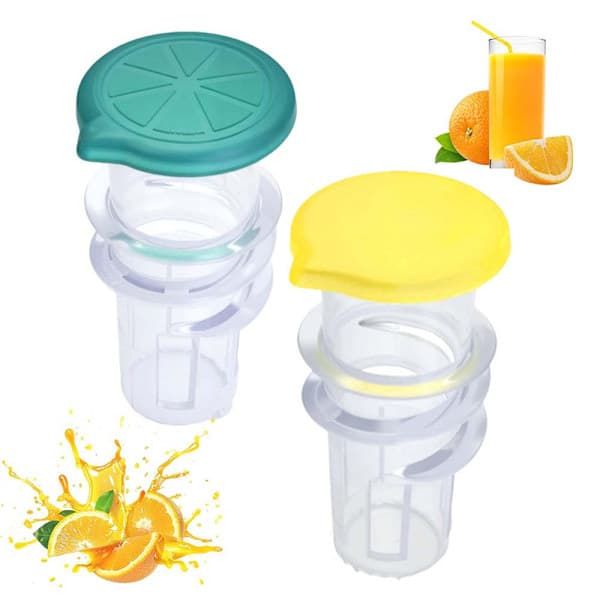 Skruelåg Citronpresser Mini Manuel Citronpresser Bærbar Citronjuicer A2 A2