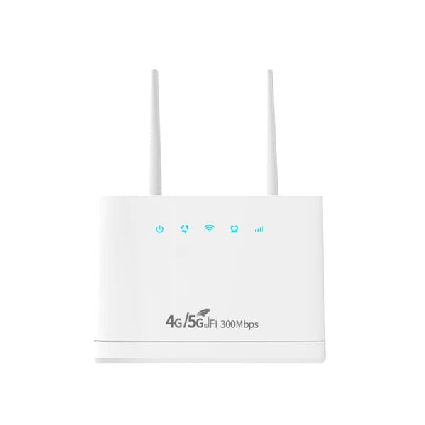 5G trådløs router med SIM-kortplads, 300 Mbps (EU-stik)