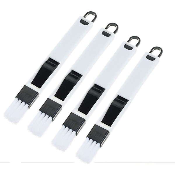 Fönstergapsspårsrengöringsverktyg, för enkel rengöring av tangentbord och persienner Dörrfönster Glidspår Gap, 4-pack