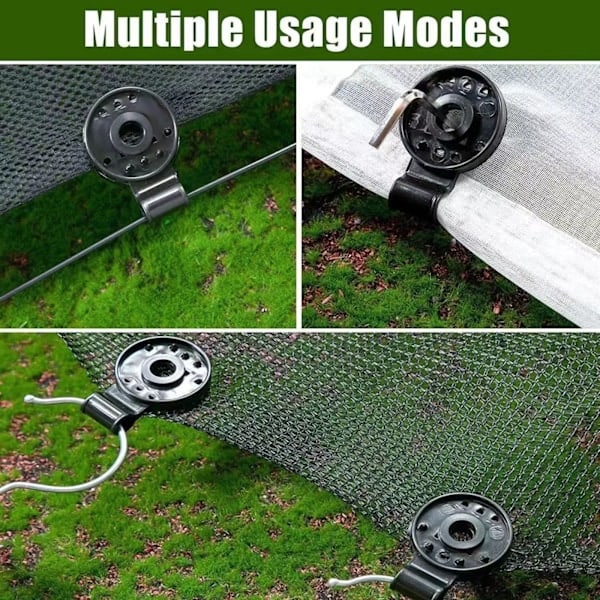 5-100 stk. Markise Plast Clips Udendørs Skygge Stof Net Klip Camping Have Værktøj Havebygninger Hegn Net Fix Klip Markise Krog Biger 5pcs