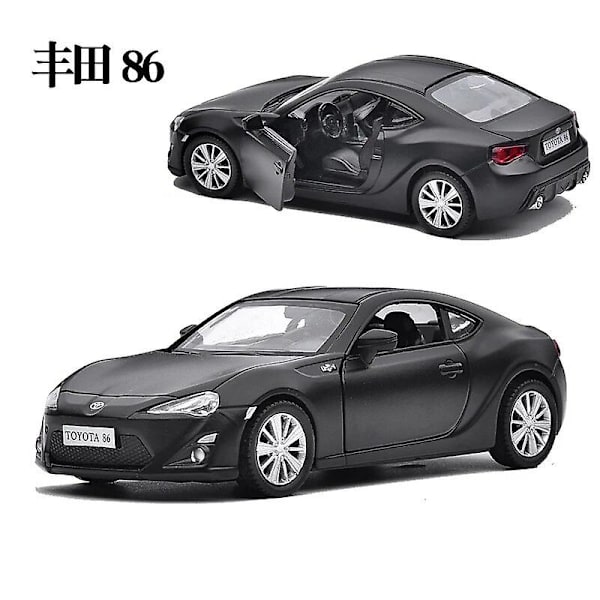 1:36 Toyota Gt86 Skala Legering Bil Model Metal Diecast Gaver Legetøj Børn Samling Legetøj Ornamenter Display F45 Red With box