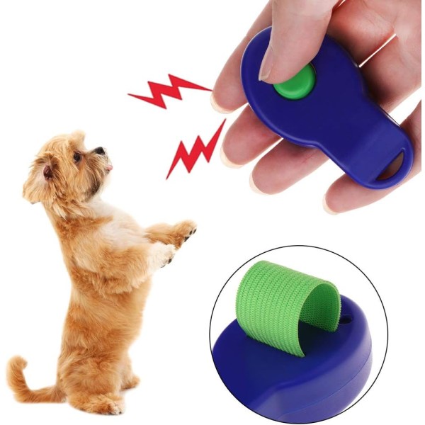 Kjæledyrklikkere, kjæledyrklikkere, hundetreningslyder, valpepiler, guideutstyr, fingerstropper