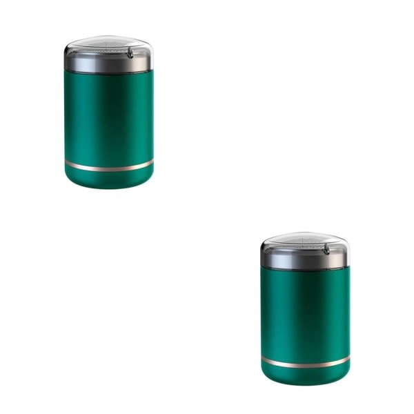 1/2 Bärbar Elektrisk Rakapparat Resa Skäggtrimmer För Rakhyvel Grey 2PCS