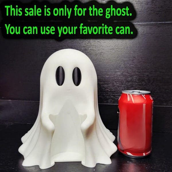 e Ghost Drikkeholder Halloween Spøkelse Boks Holder For Cola Brus C A2
