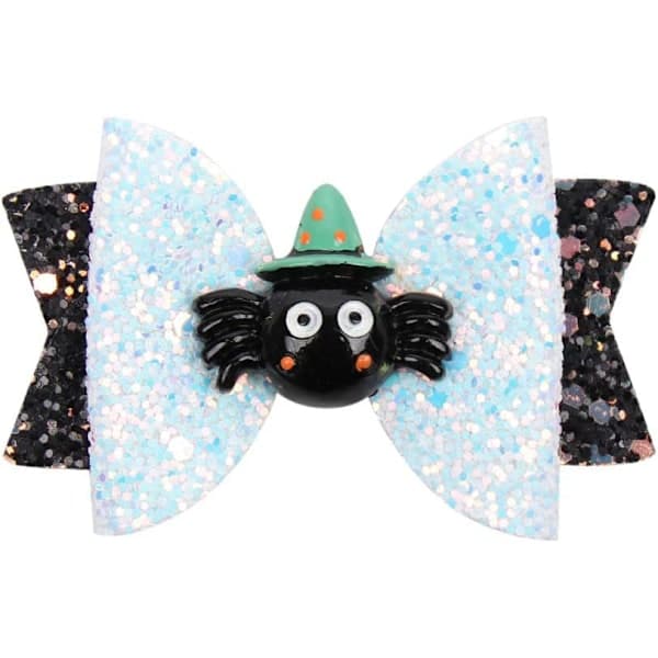 Halloween hårspännen flickor, halloween accessoarer fladdermus pumpa dödskalle