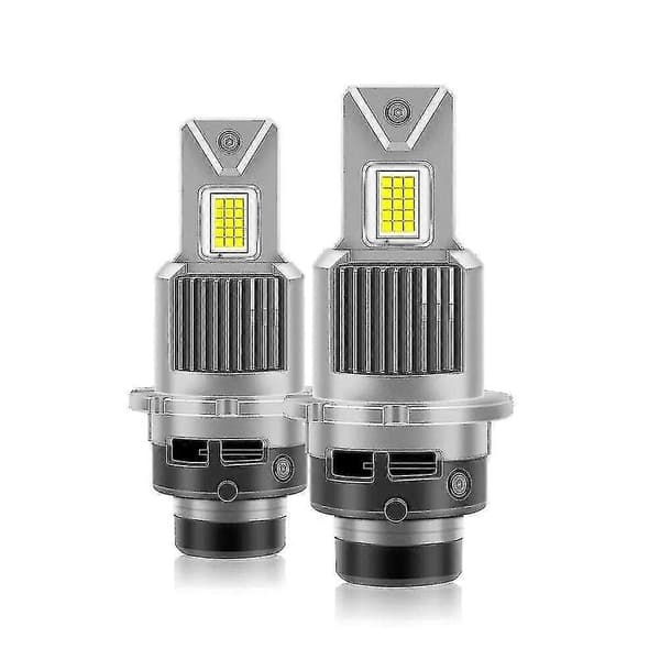 D4s D4r D2r D2s LED Hodelyskjøler 6000k Hvit Konverteringssett Plug And Play Xenon HID Lysutskifting Canbus Feilfri D2s