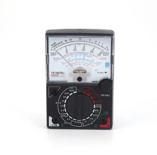 Analogt multimeter, multimeter tester AC DC voltmeter ammeter ohmmeter analogt multimeter spenning strøm motstandsmåling