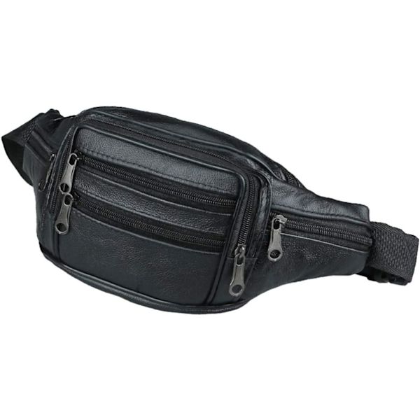 Matkailun crossbody-laukut naisille Vyötärölaukku Säädettävällä vyöllä Aito nahkainen vyölaukku PU nahkainen vyölaukku Vyölaukku