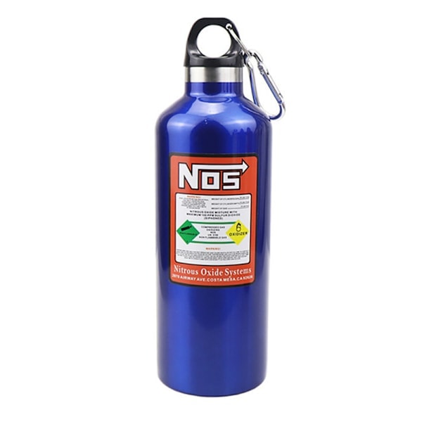 bil isolasjonskopp NOS nitrogen sylinder vakuum rustfritt stål Blå 500ml Blue