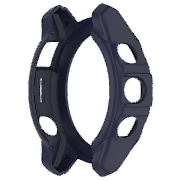 TPU Klockfodral för Garmin Epix Pro 51mm/(gen 2) 51mm /fenix 7x Pro / 7x, Repskyddande Ihåligt Skydd Midnight Blue