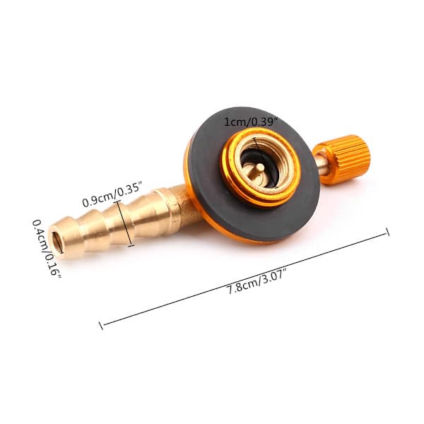 LPG-adapter til udendørs camping LPG-påfyldningsadapter LPG-sparer Påfyldningsadapter