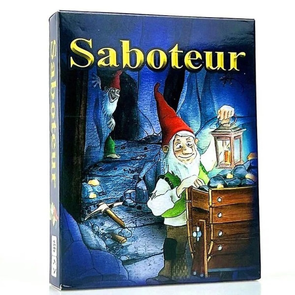 Saboteur Game2 Pöytäpelit Hauskat lautakorttipelit perheille Juhlakääpiö Kultakaivoksen kaivoksen lautapeli Saboteur