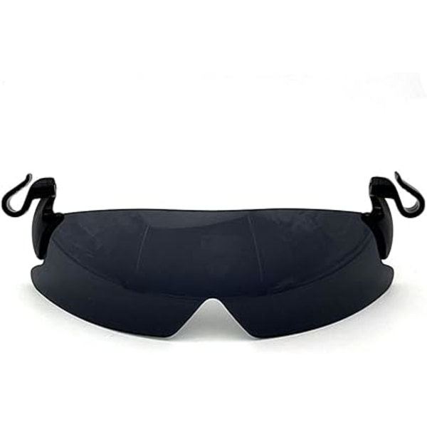 Ulkoilulajit Aurinkolasit, Clip-On Urheiluaurinkolasit, Golf Clip Aurinkolasit, Heijastamattomat Lasit, Musta
