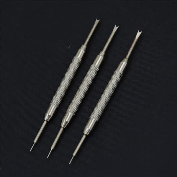 3 stk. Nye fjederstifter til ur, remled, stiftefjerner, reparation 0 0