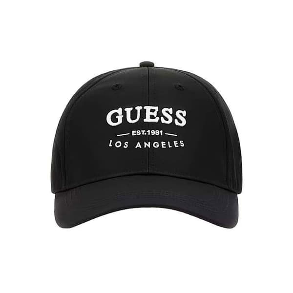 Guess Herrecap Los Angeles Svart Polyester Mørk Svart One size