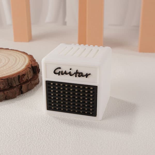 3D-printet plekterholder med 5 plektre A2 A2