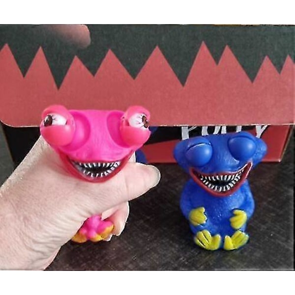 Auspicious-poppy Playtime Huggy Wuggy Popit Fidget Leksak, Stressreducerande Tryck Bubbla Fidgets Sensorisk Leksak För Barn Vuxna Pink