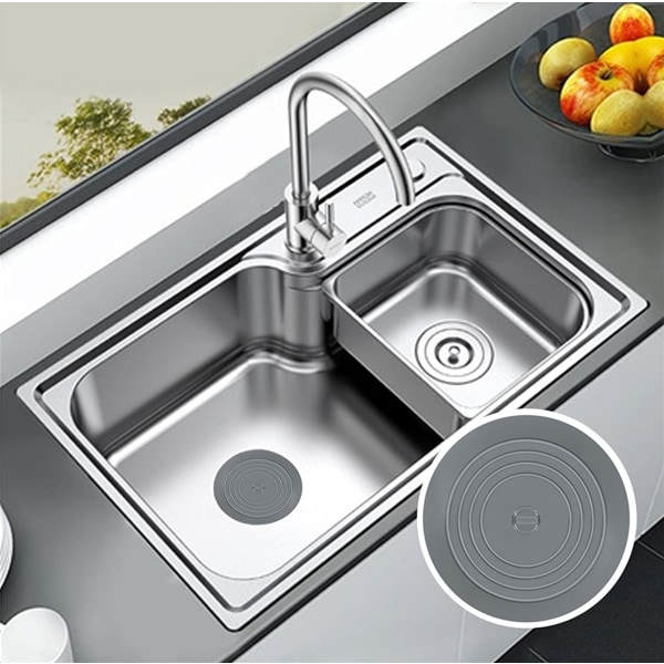 Diskpropp i silikon 15 cm Grey